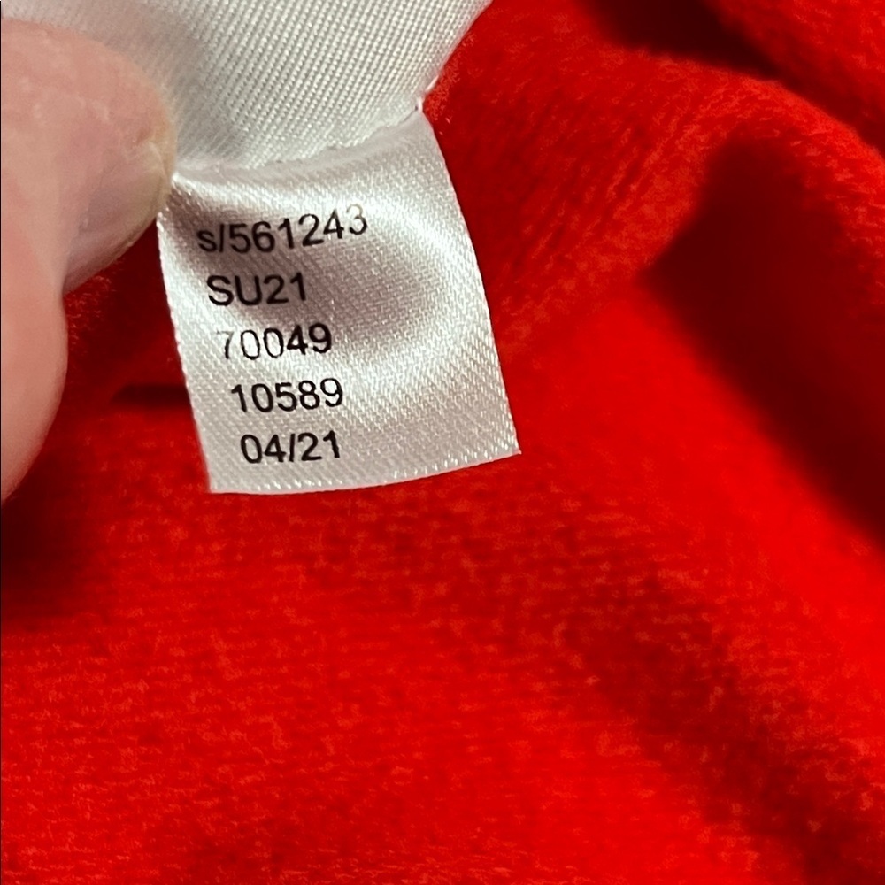 Lou & Grey Women’s Bright Red Super Soft Sleeveless Crop Top Size Large - Picture 5 of 6